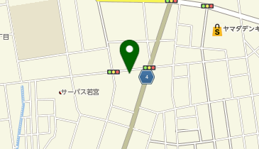 金子理容所の地図画像