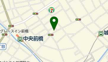 くろさき理容所の地図画像