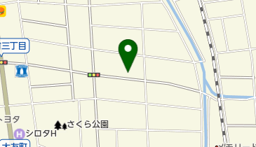 城田理容店の地図画像