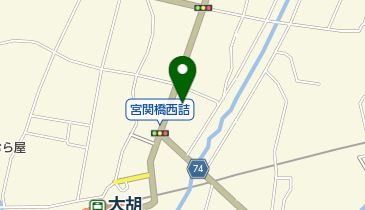 長島理容室の地図画像