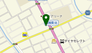 ヘアーサロンくじらいの地図画像