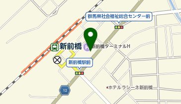 ヘアーサロンメトロの地図画像