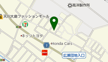 理容ウシゴメの地図画像