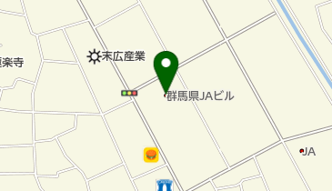 株式会社農協観光群馬支店の地図画像