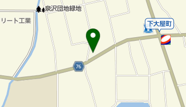 アラ宿食堂の地図画像