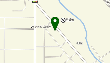 泉食堂の地図画像