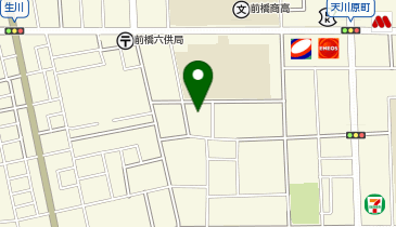 前橋市役所 環境部 清掃施設課 管理係の地図画像