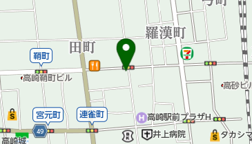 梅沢指圧治療院の地図画像