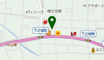 ホームバザー高崎中央店の地図画像