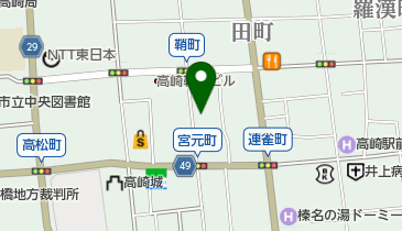 いんてりあムサシヤの地図画像