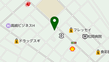 モーターサイクルショップワイ,ブロス高崎の地図画像