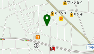 ウエマツデンキの地図画像