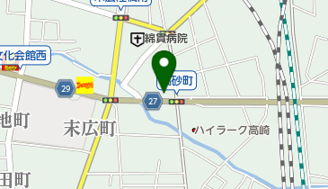 有限会社黒崎電機商会の地図画像