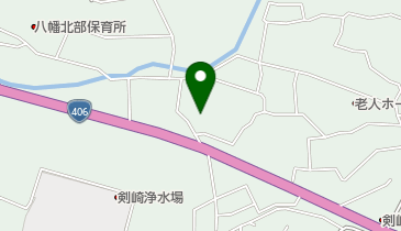 高崎市 西部公民館の地図画像