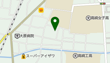 高崎市 塚沢公民館の地図画像