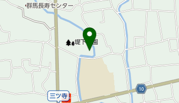 高崎市 堤ケ岡公民館の地図画像