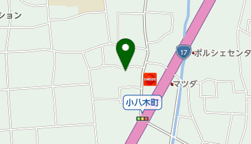 高崎市 中川公民館の地図画像