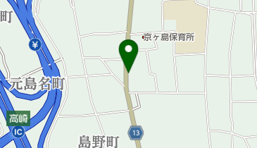 有限会社高崎大一水産の地図画像