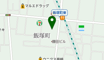 植原ダンススクールの地図画像