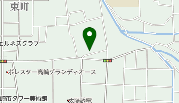 アートフォーラム高崎校の地図画像