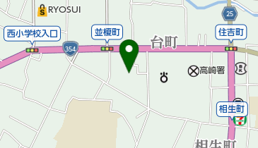アトリエ樫の木の地図画像