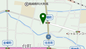 新極真会空手佐藤道場の地図画像