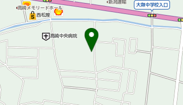 プチローズの地図画像