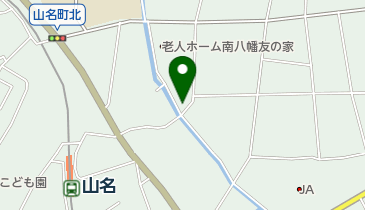 南八幡学童クラブの地図画像