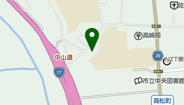 高崎市立 通級一中教室の地図画像