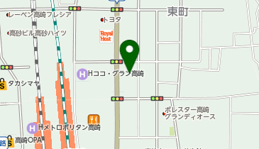 株式会社ツインシティー高崎の地図画像