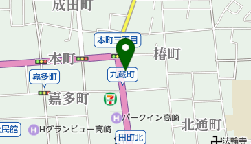 有限会社井桁金網の地図画像