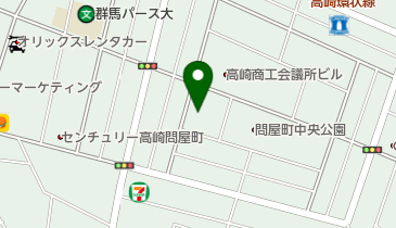 津根マシンツール株式会社高崎営業所の地図画像