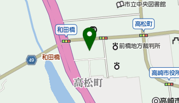 カトリック高崎教会の地図画像