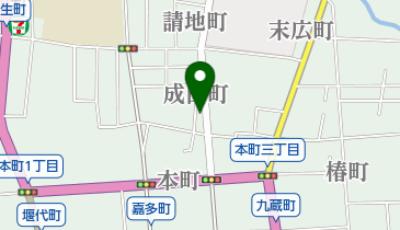 どばし毛糸店の地図画像