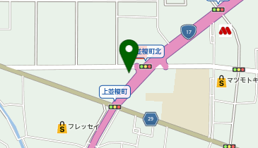 井上セキュリティーサービス株式会社の地図画像