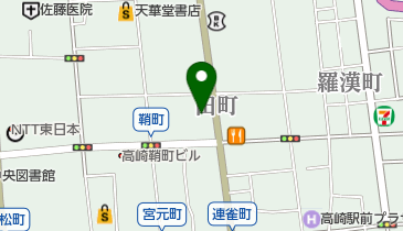 大林組群馬営業所の地図画像