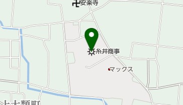 糸井商事株式会社 大類原料部の地図画像