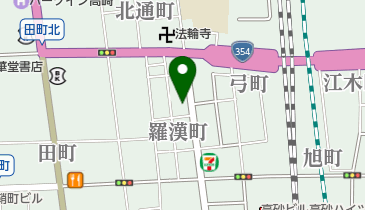 井藤酒店の地図画像