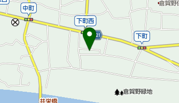 高崎市 倉賀野児童館の地図画像