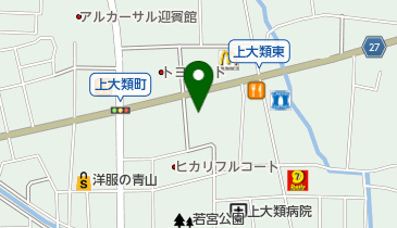 寛明自動車の地図画像