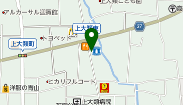 久保田モータースの地図画像
