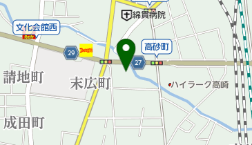群馬自動車燃料販売株式会社整備工場の地図画像
