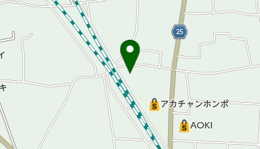 有限会社上毛商会の地図画像