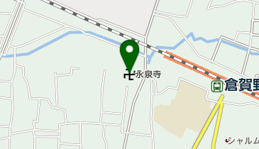 永泉寺の地図画像