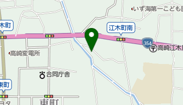 敬西寺の地図画像