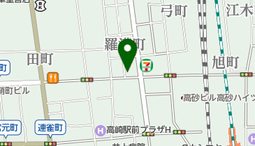 ミートショップキグレの地図画像
