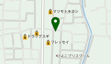 八代精肉店の地図画像
