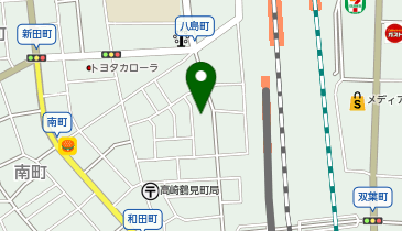 株式会社オオバ群馬営業所の地図画像