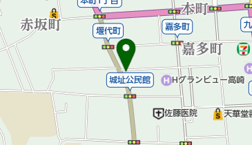 今福魚店の地図画像