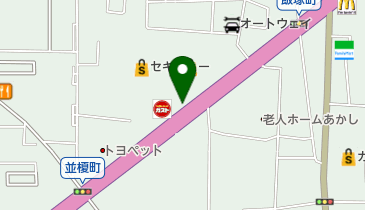 たこ顔高崎本店の地図画像